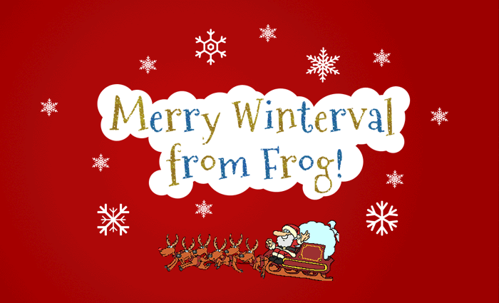 How about a festive theme for your Frog?