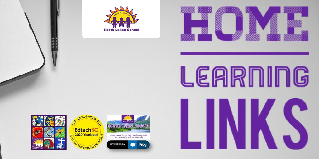 Home Learning Links site from North Lakes School